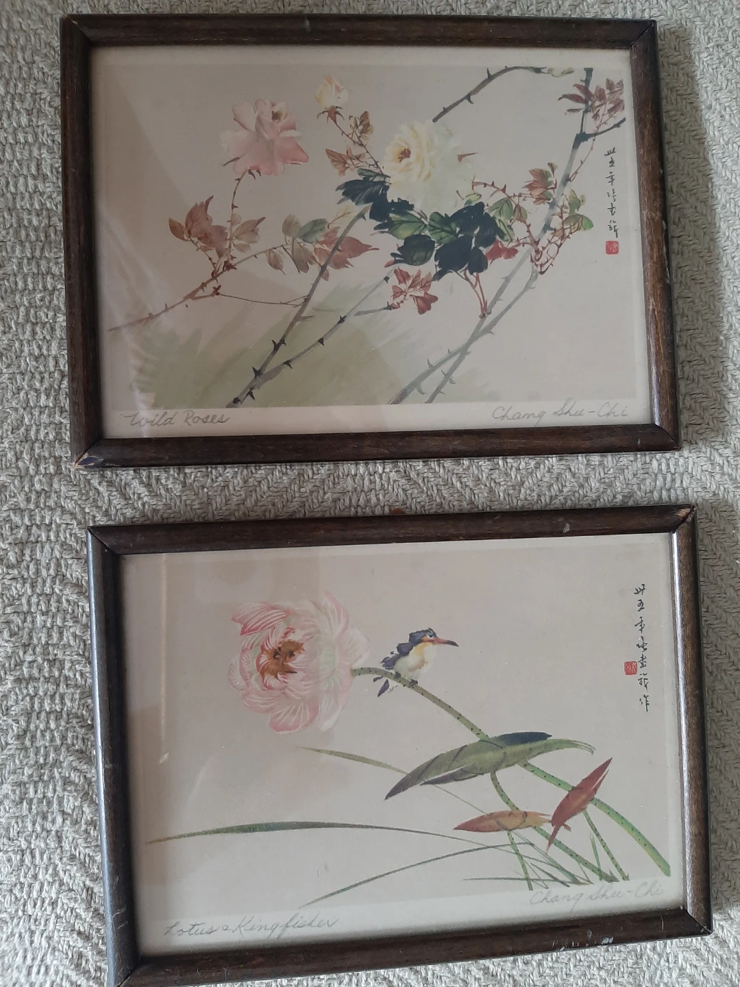 Lotus & Kingfisher Art Print - photo 5