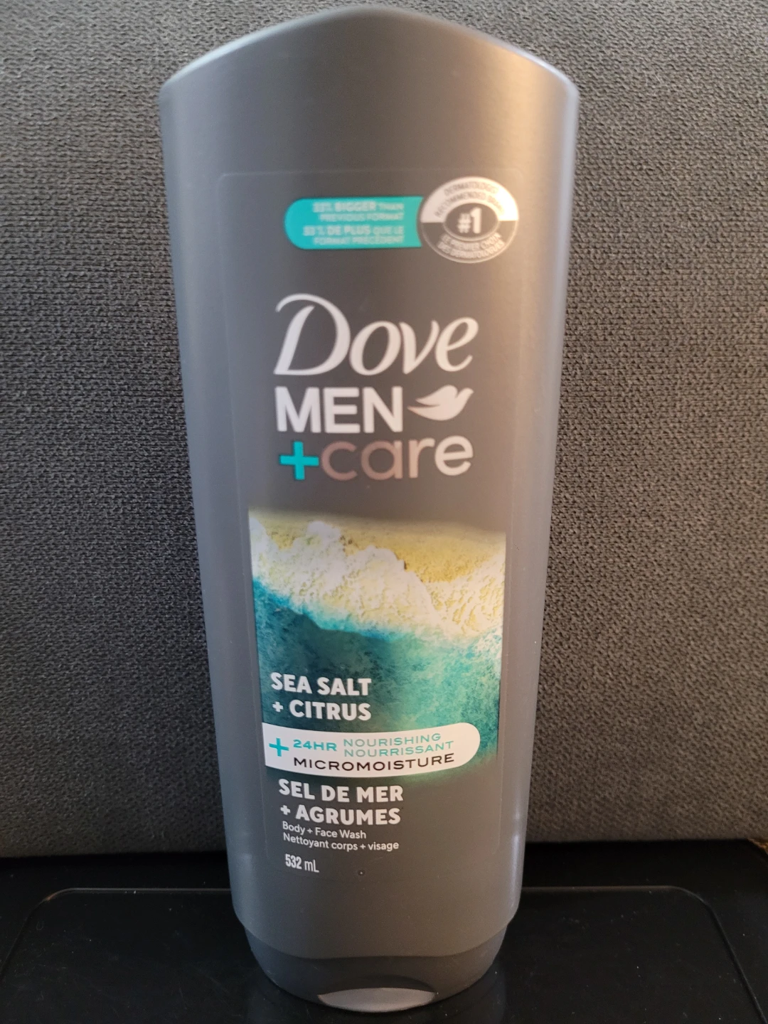Dove Men+Care Sea Salt + Citrus Body Wash 532 mL