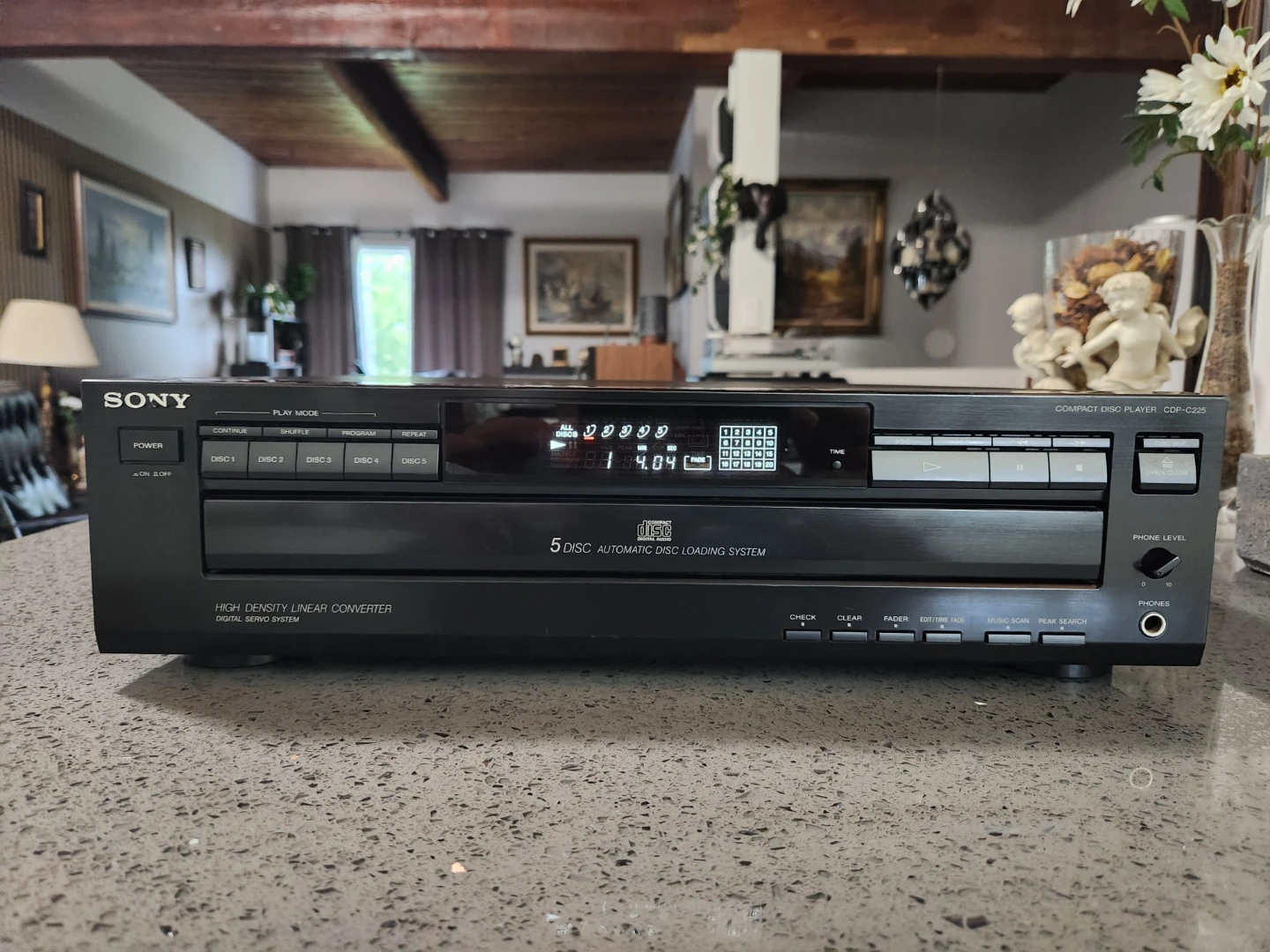 Sony 5-Disc CD Player