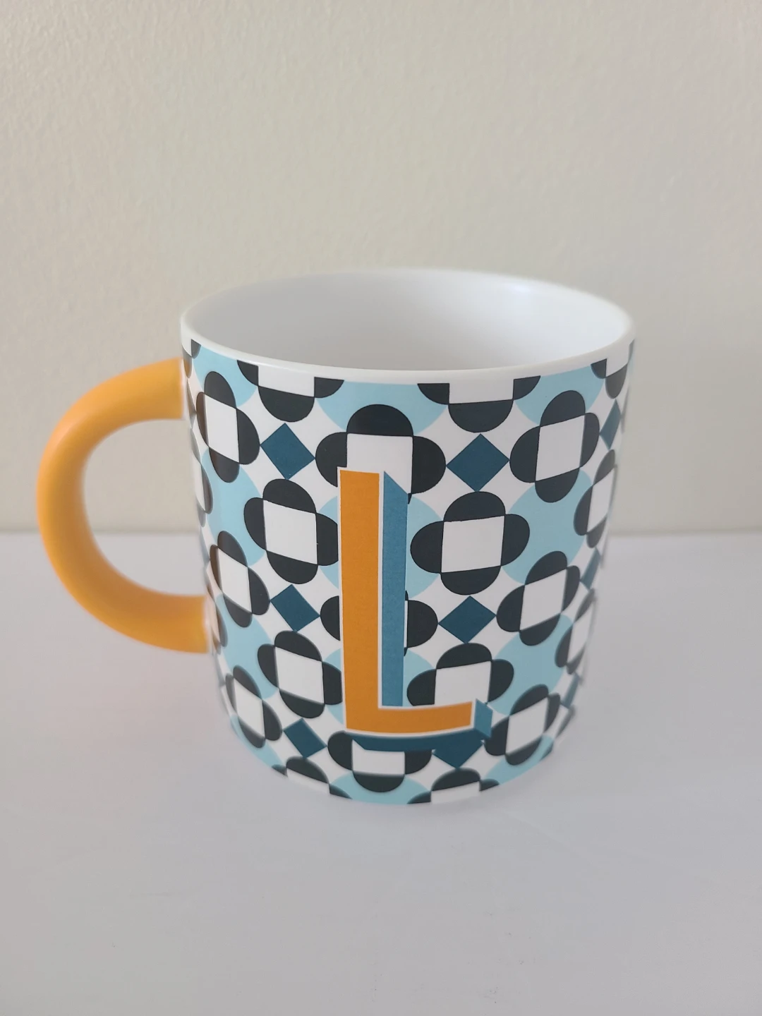 Indigo OUI Monogram "L" Mug ☕️ ⚽️ - photo 2