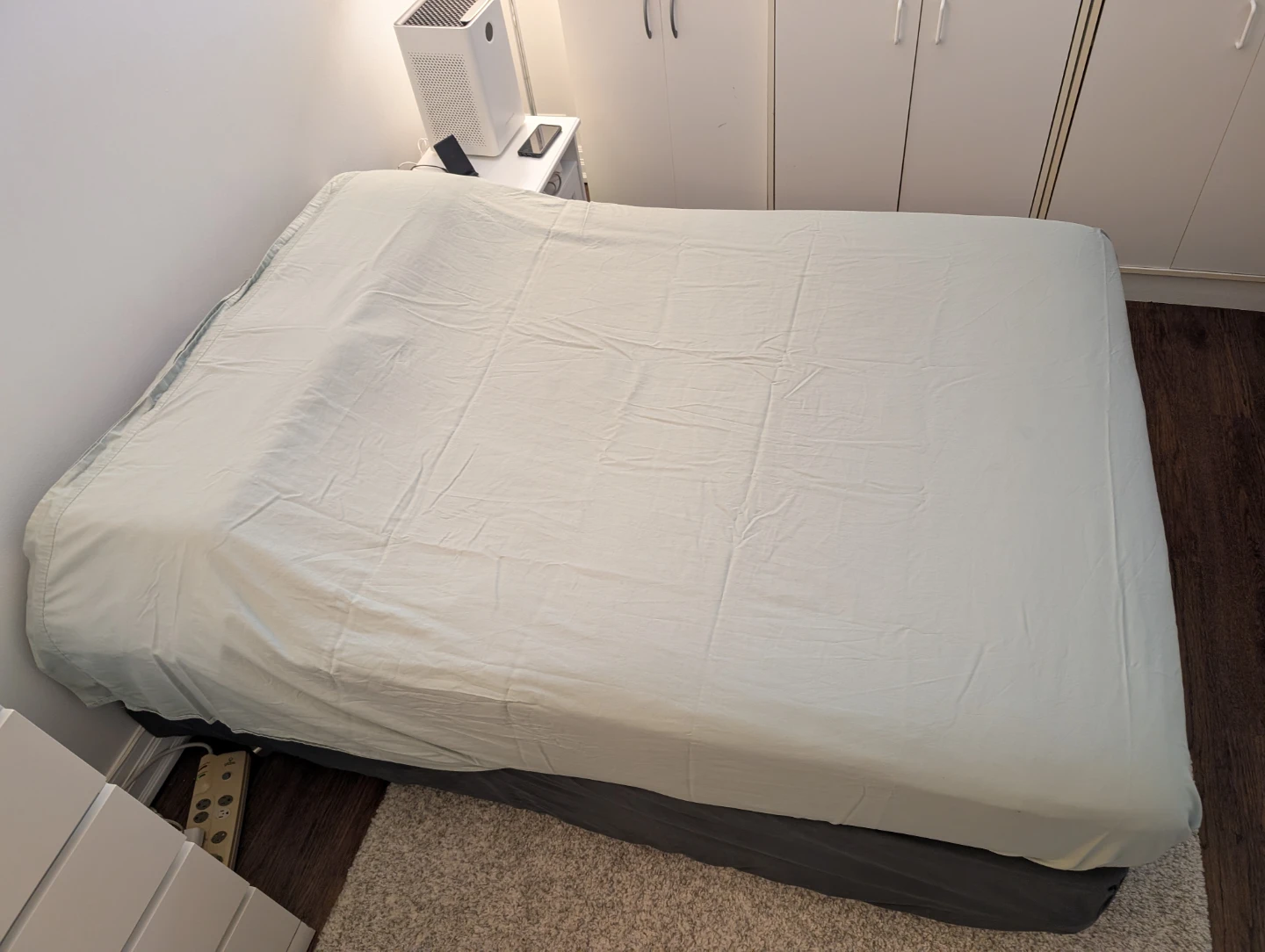 Hometrends T400 Thread Count Teal Queen Sateen Sheet Set - photo 2