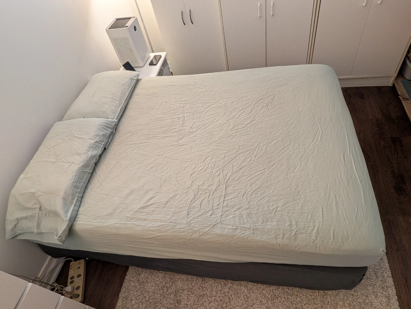 Hometrends T400 Thread Count Teal Queen Sateen Sheet Set - photo 3