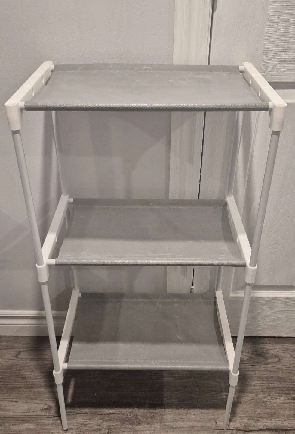 3-Tier Storage Shoes Organizer White