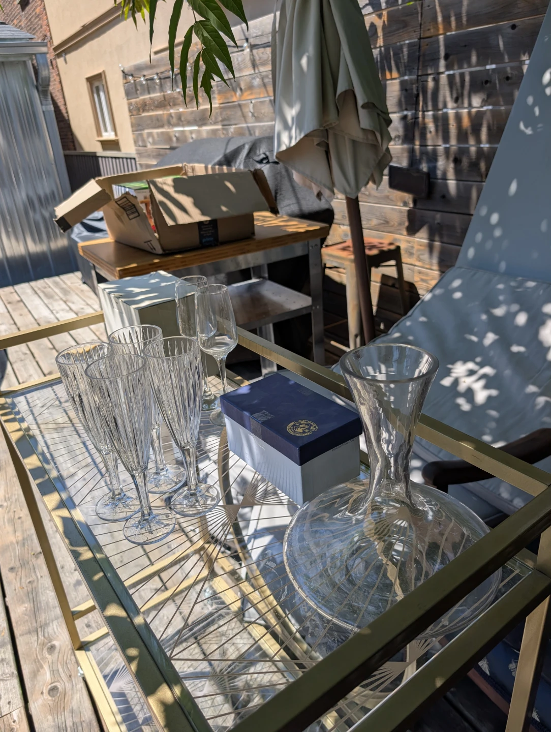 Crystal Wine/Bar Set