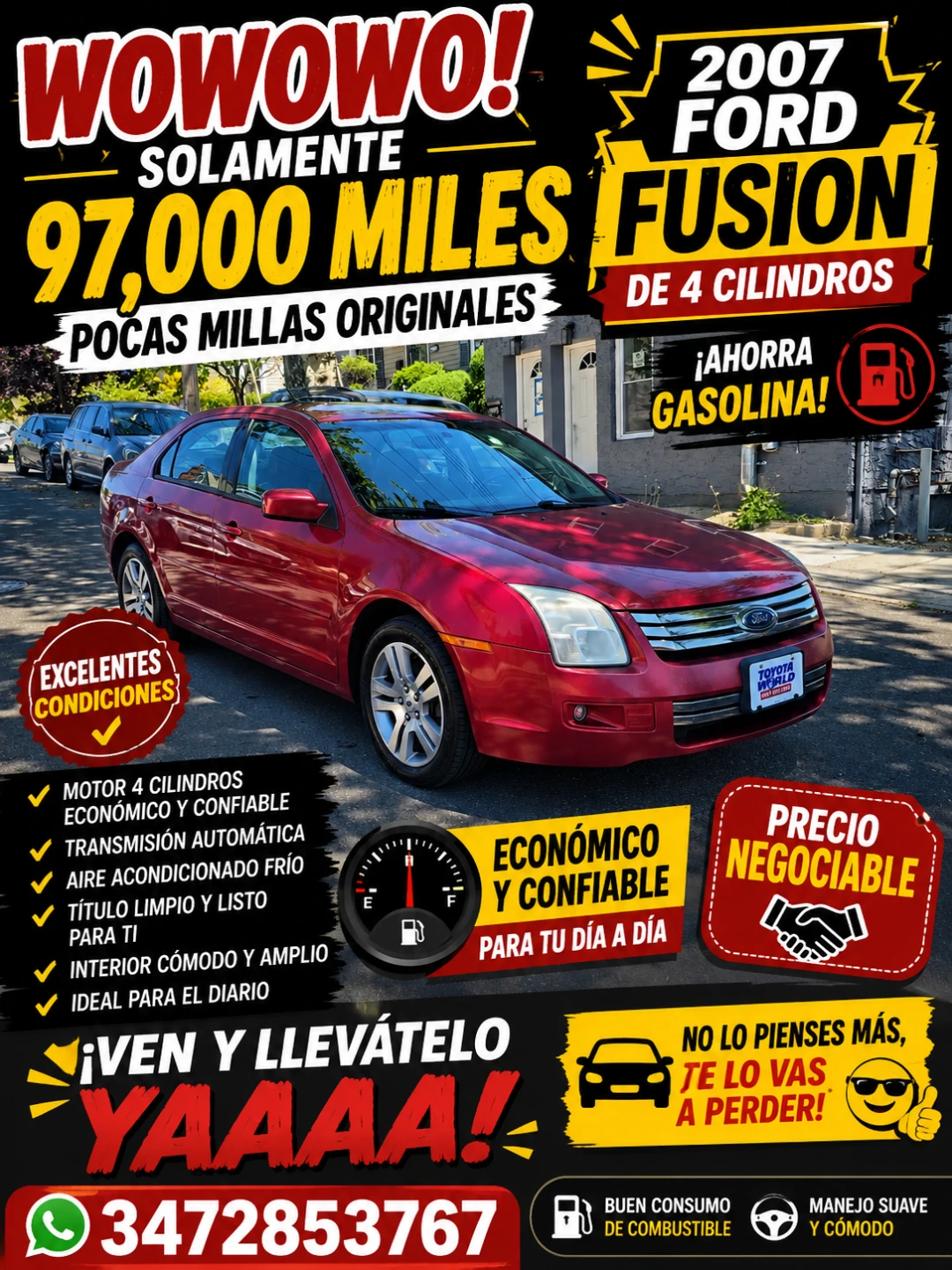 2007 Ford Fusion Sedan