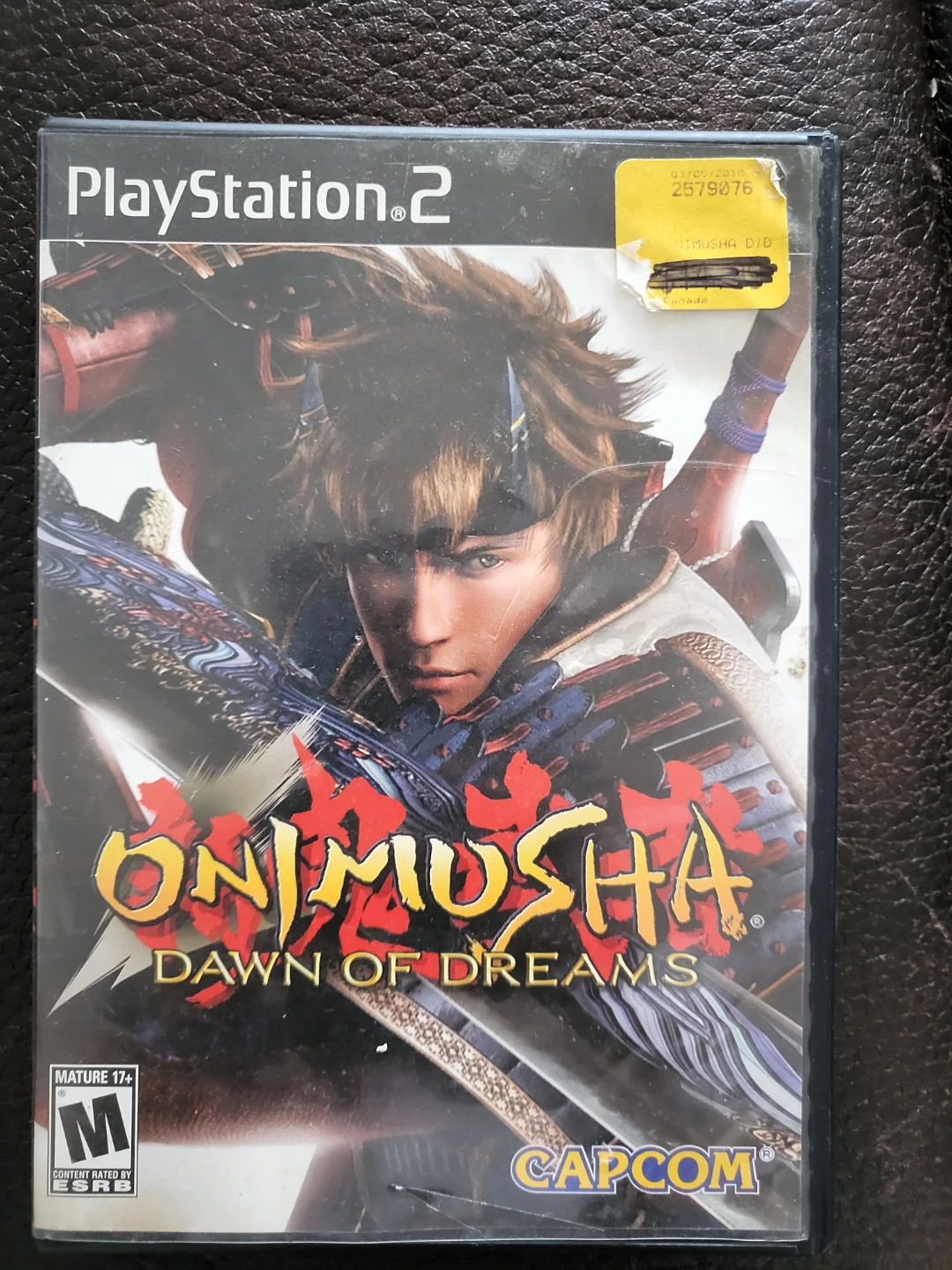 Onimusha Dawn Of Dreams $50 PS2 *Mint Condition*
