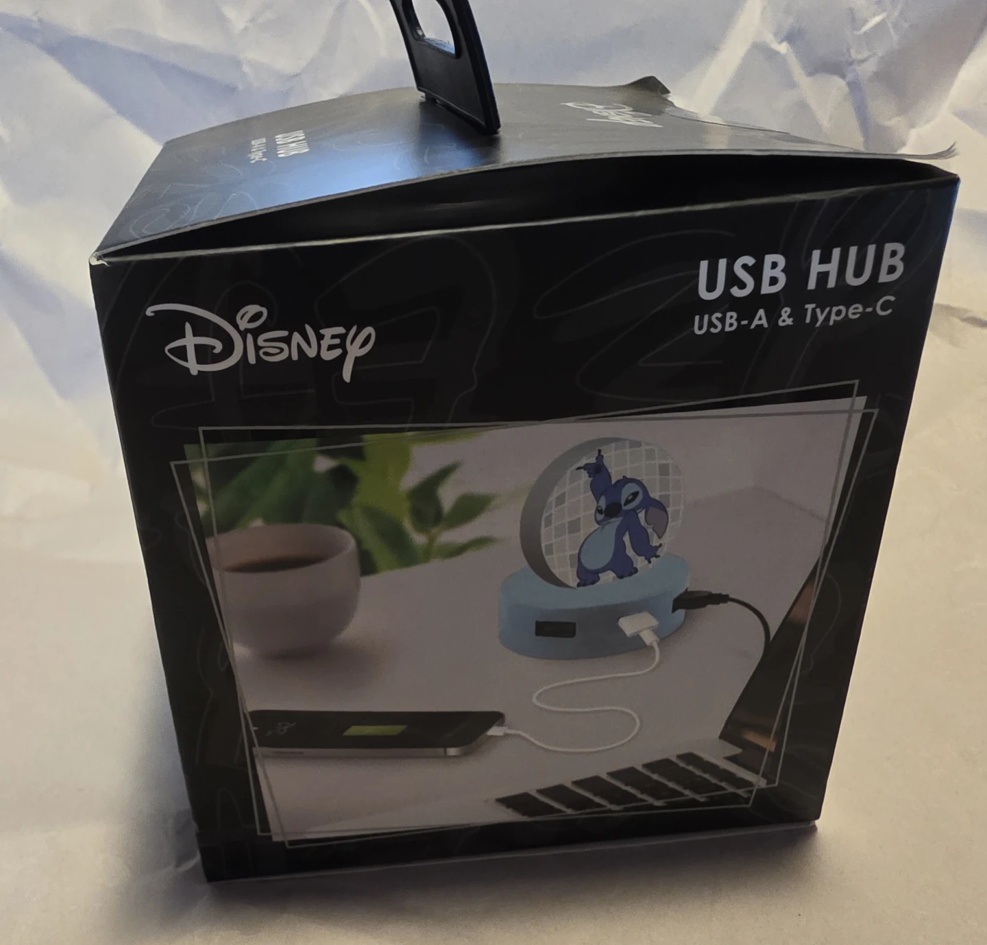Disney Stitch USB Hub USB-A & Type-C - photo 3