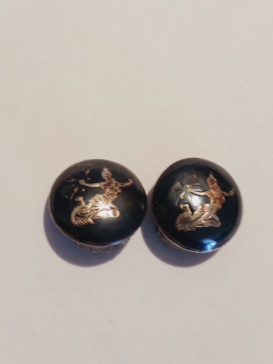 Siam Sterling Silver Dancing Goddess Clip-On Earrings - photo 2