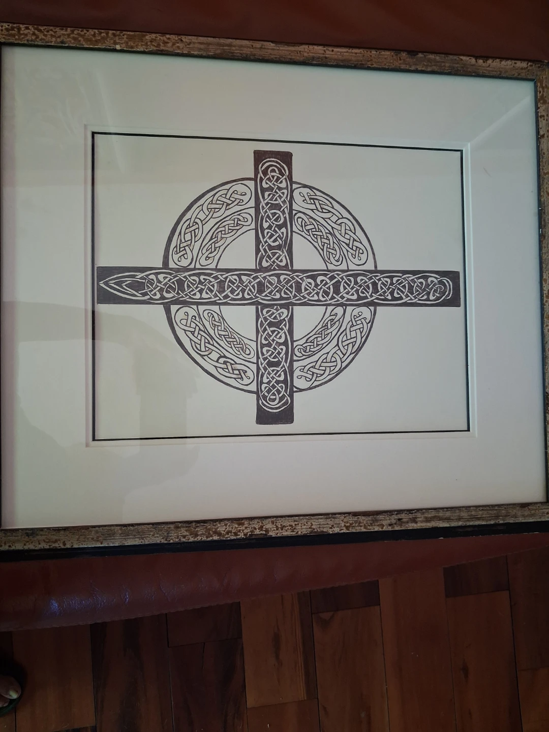 Framed Celtic Cross Art Print - photo 5