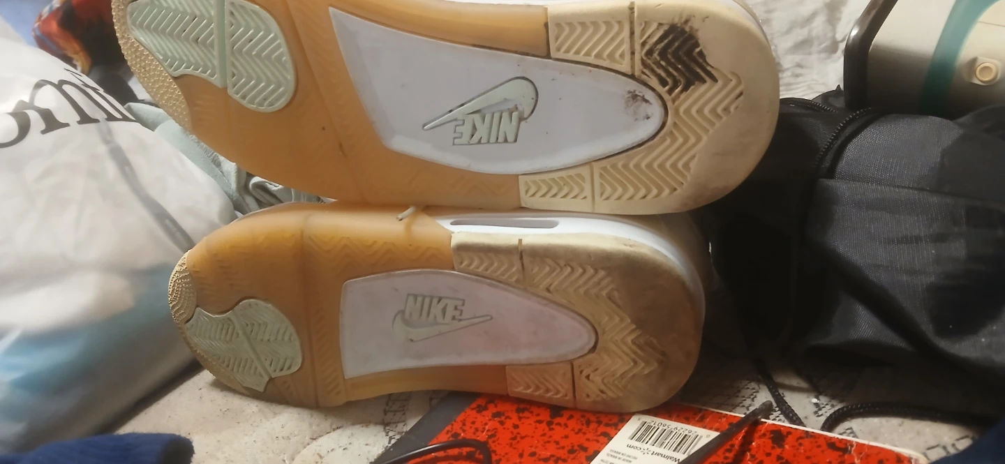Off-White x Air Jordan 4 "Sail" - photo 3