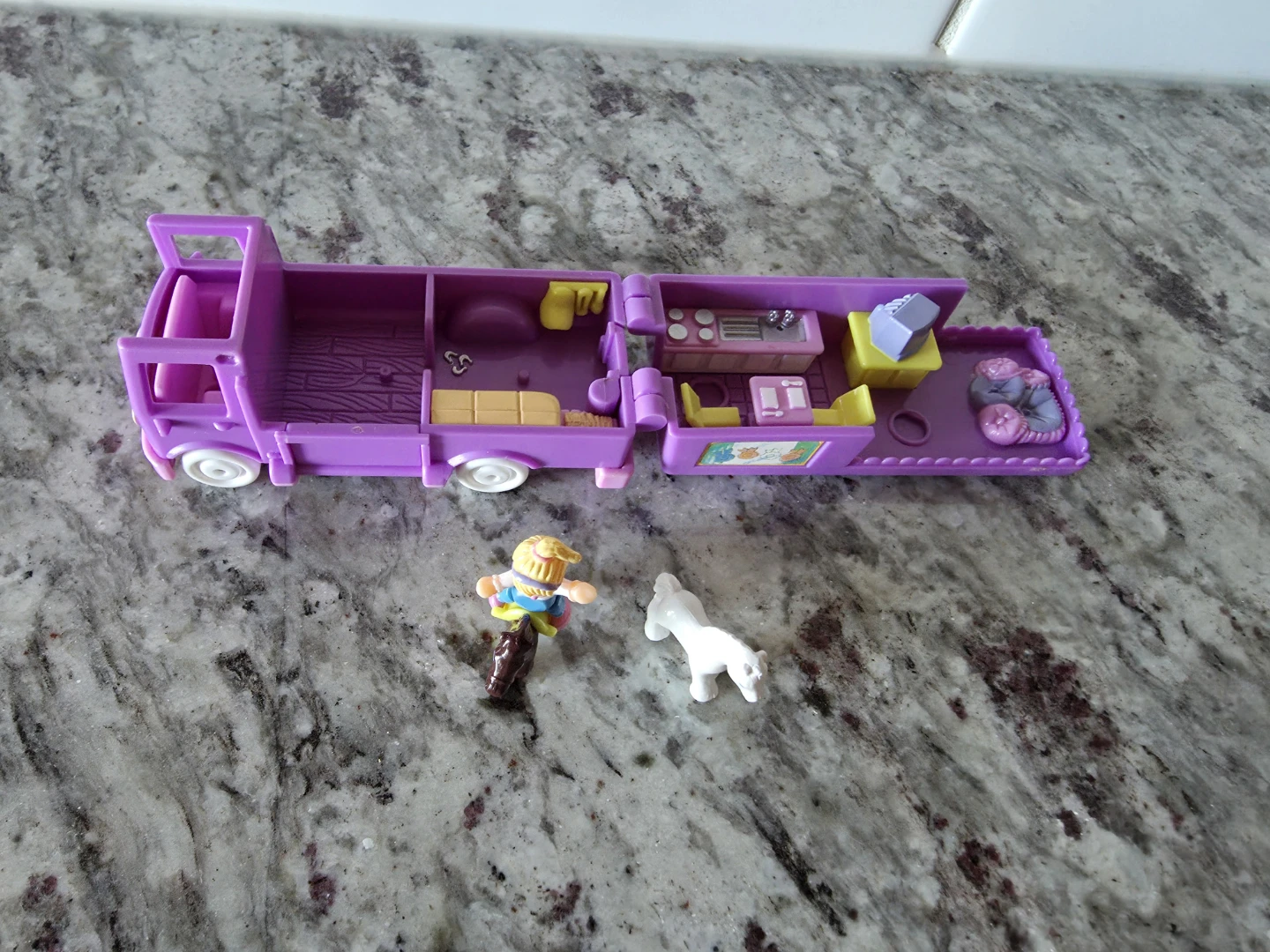 *Vintage* 1990s Polly Pocket Horse Themed Playsets - photo 3