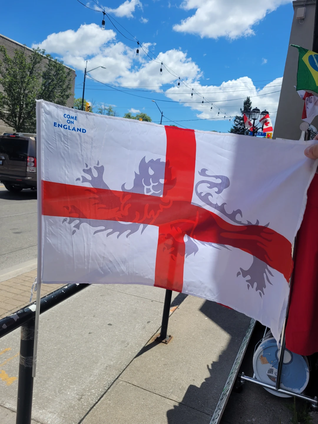 World Cup National Flags (Brazil, Portugal, England) - NEW!!! - photo 3