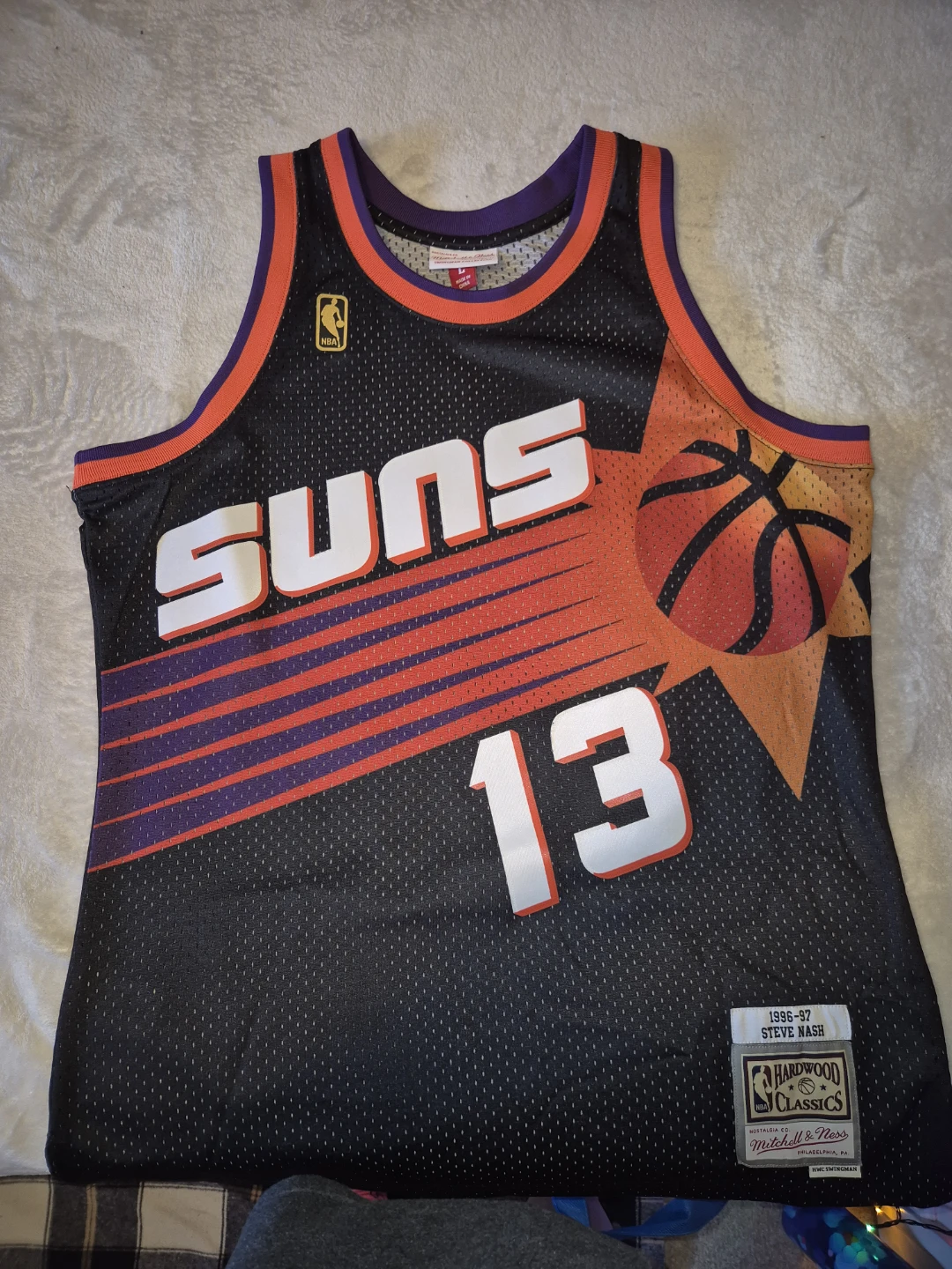 Mitchell & Ness Steve Nash Phoenix Suns 13 Basketball Jersey