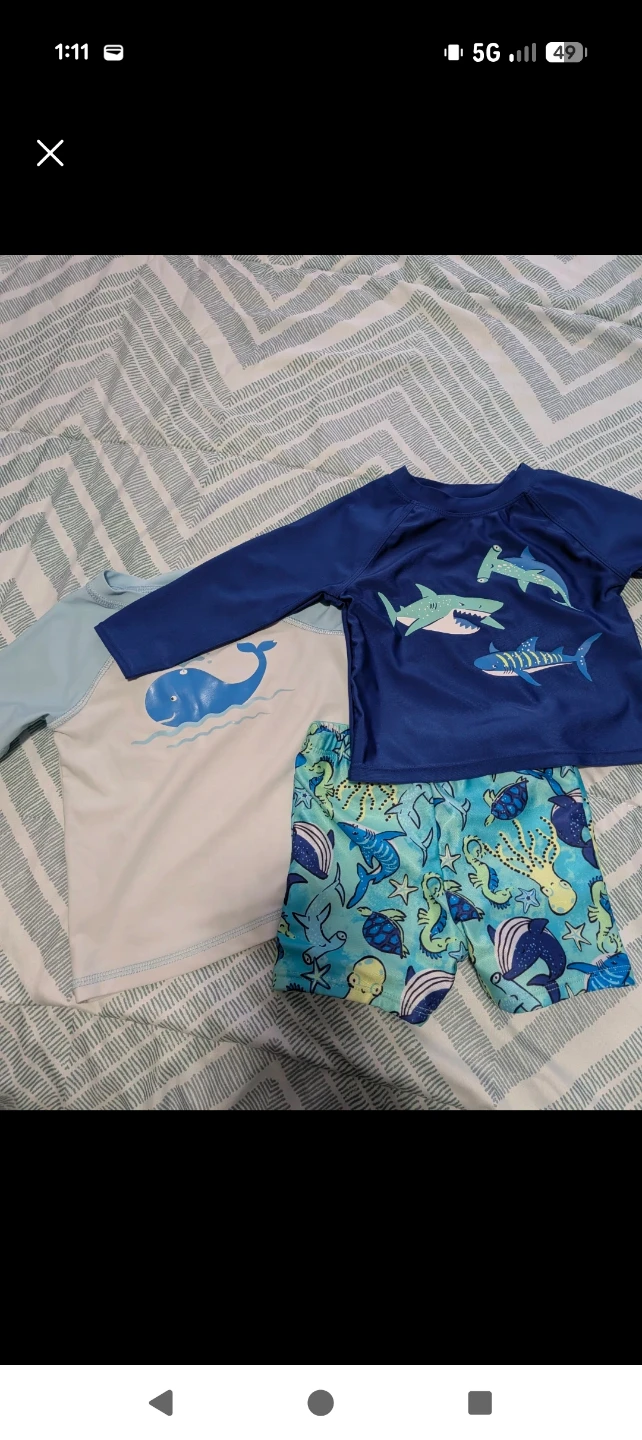 ⚽ Toddler Boy Swim (12-18 months)