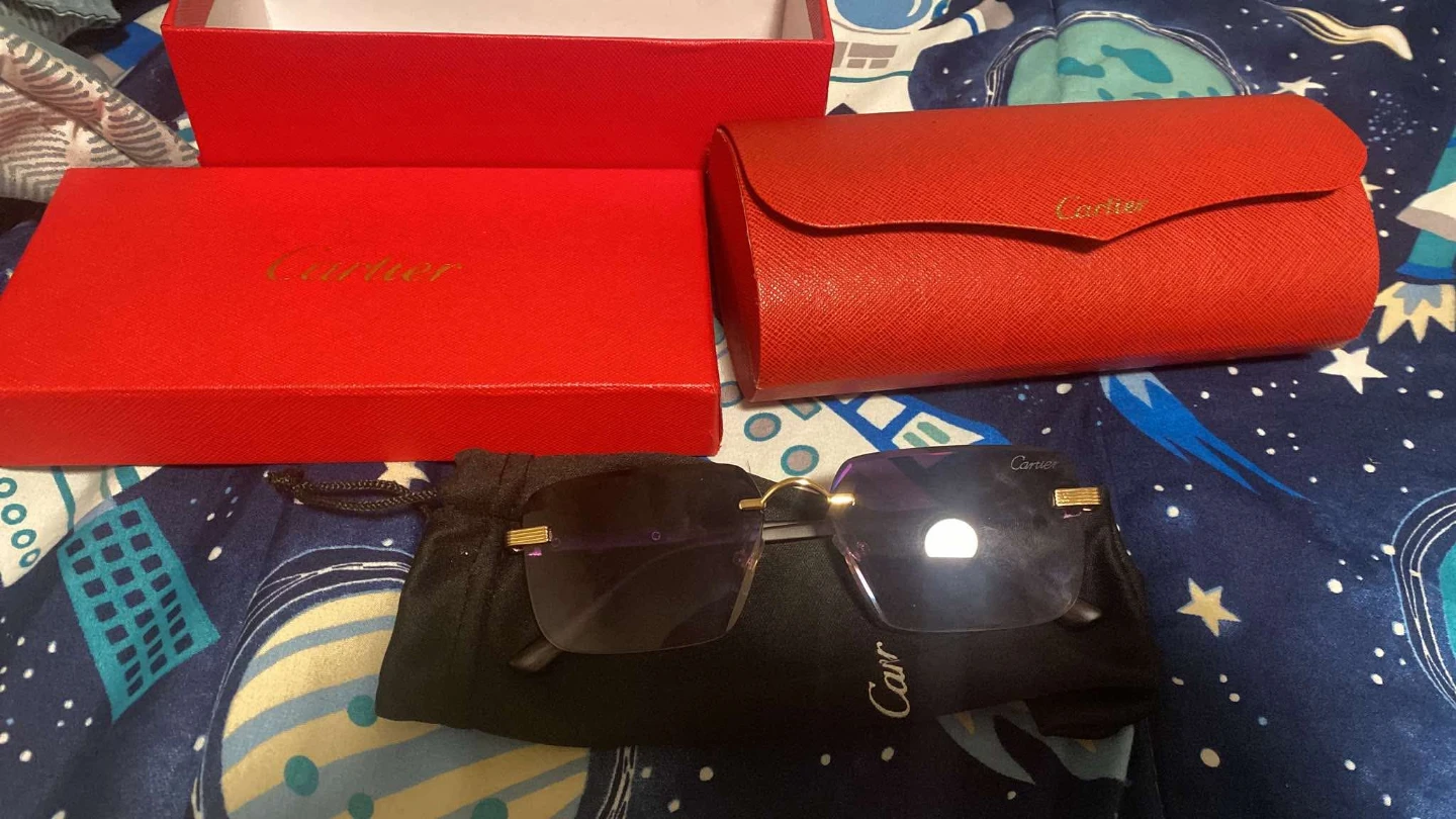 Cartier Rimless Sunglasses - photo 4