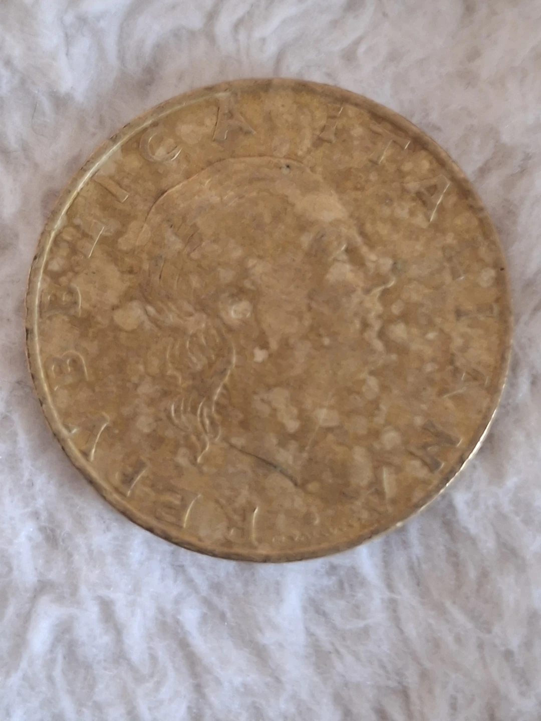 Italy 10 Lire Coin