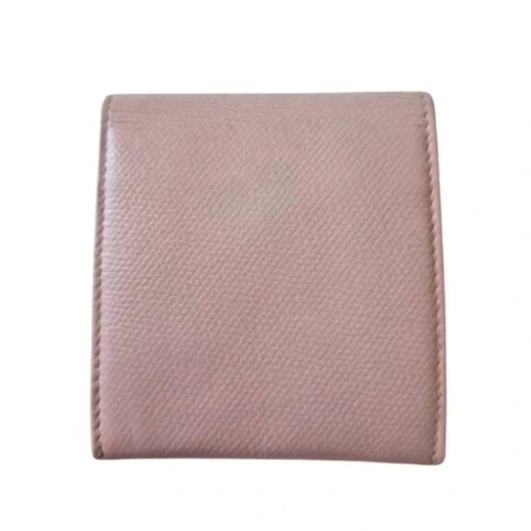 Chanel Pink Leather CC Coin Wallet - photo 2