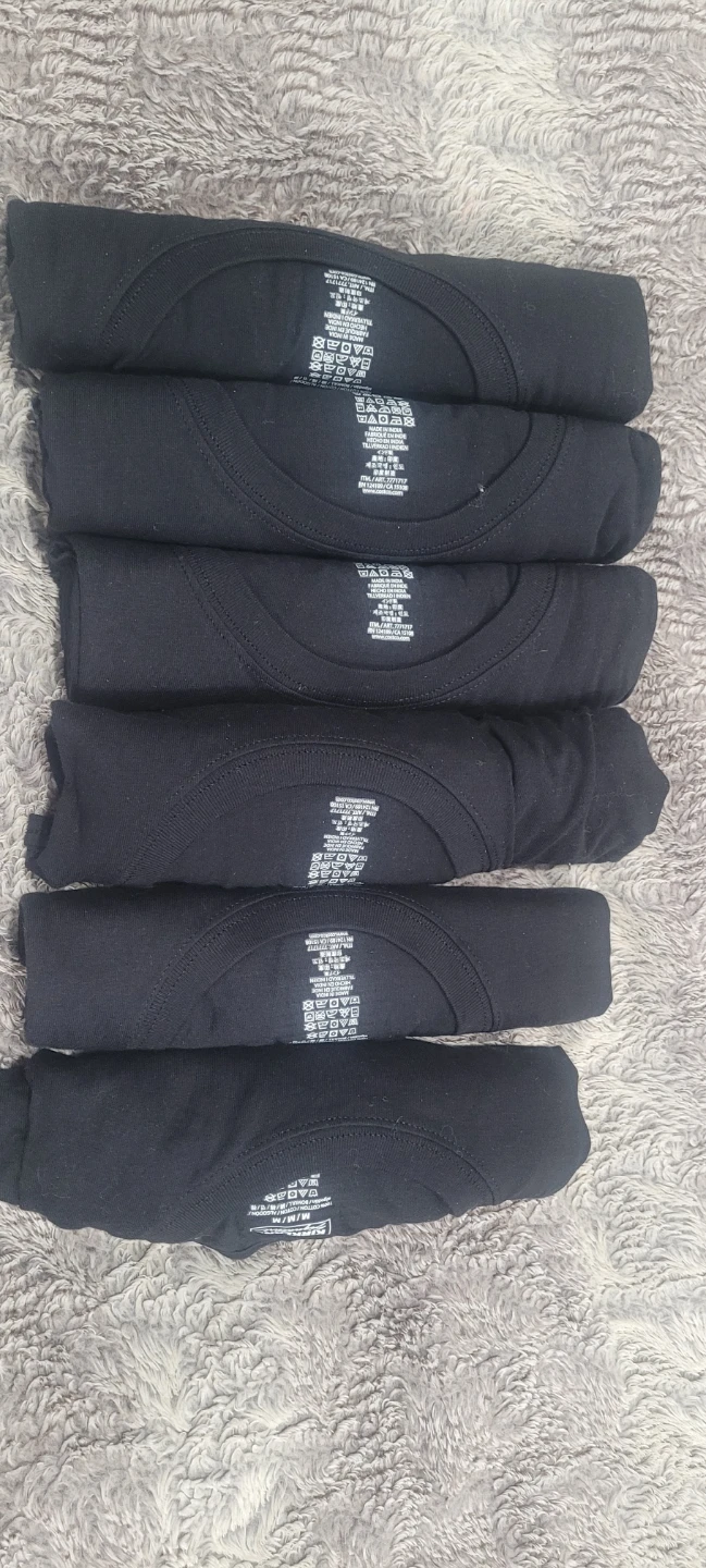 Kirkland Signature Men's Crew Neck Tees - 6 Pack