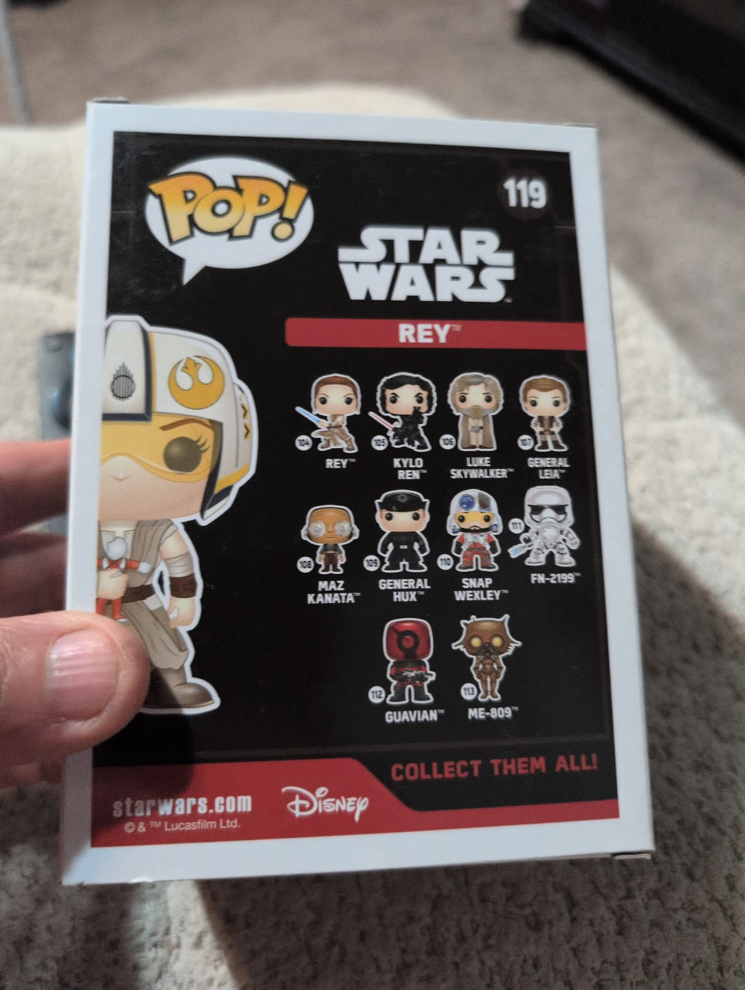 Funko Pop! Star Wars Rey #119 - photo 2