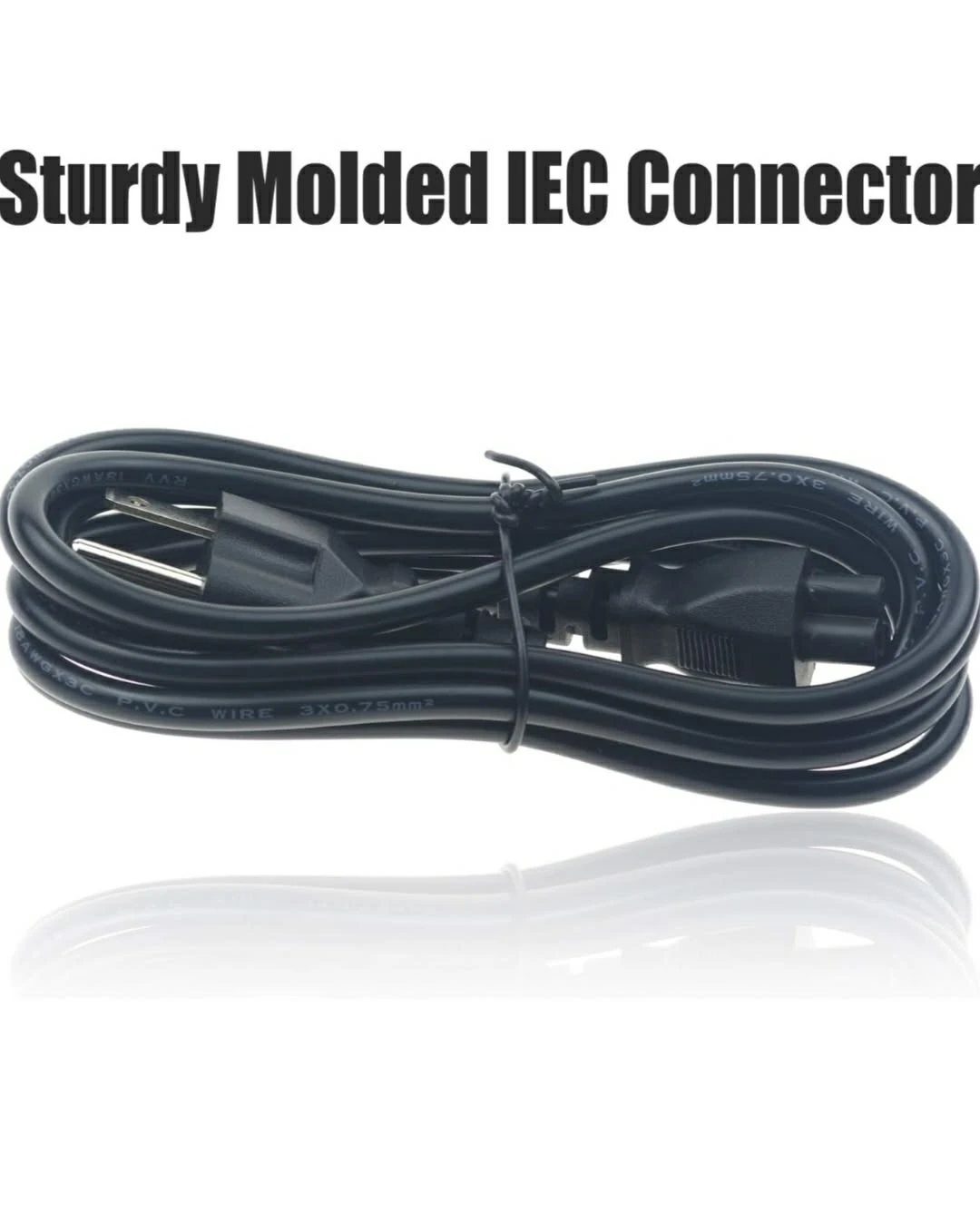 3 Prong AC Laptop Power Cord Cable - photo 3