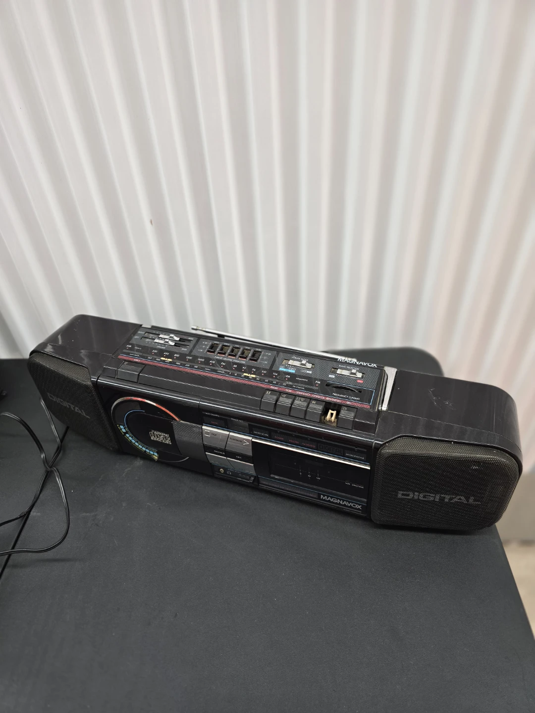 Magnavox Boombox CD Player Radio Cassette Recorder