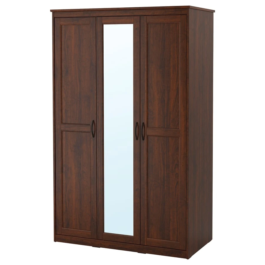 Used IKEA Songesand Wardrobe - Brown - photo 2