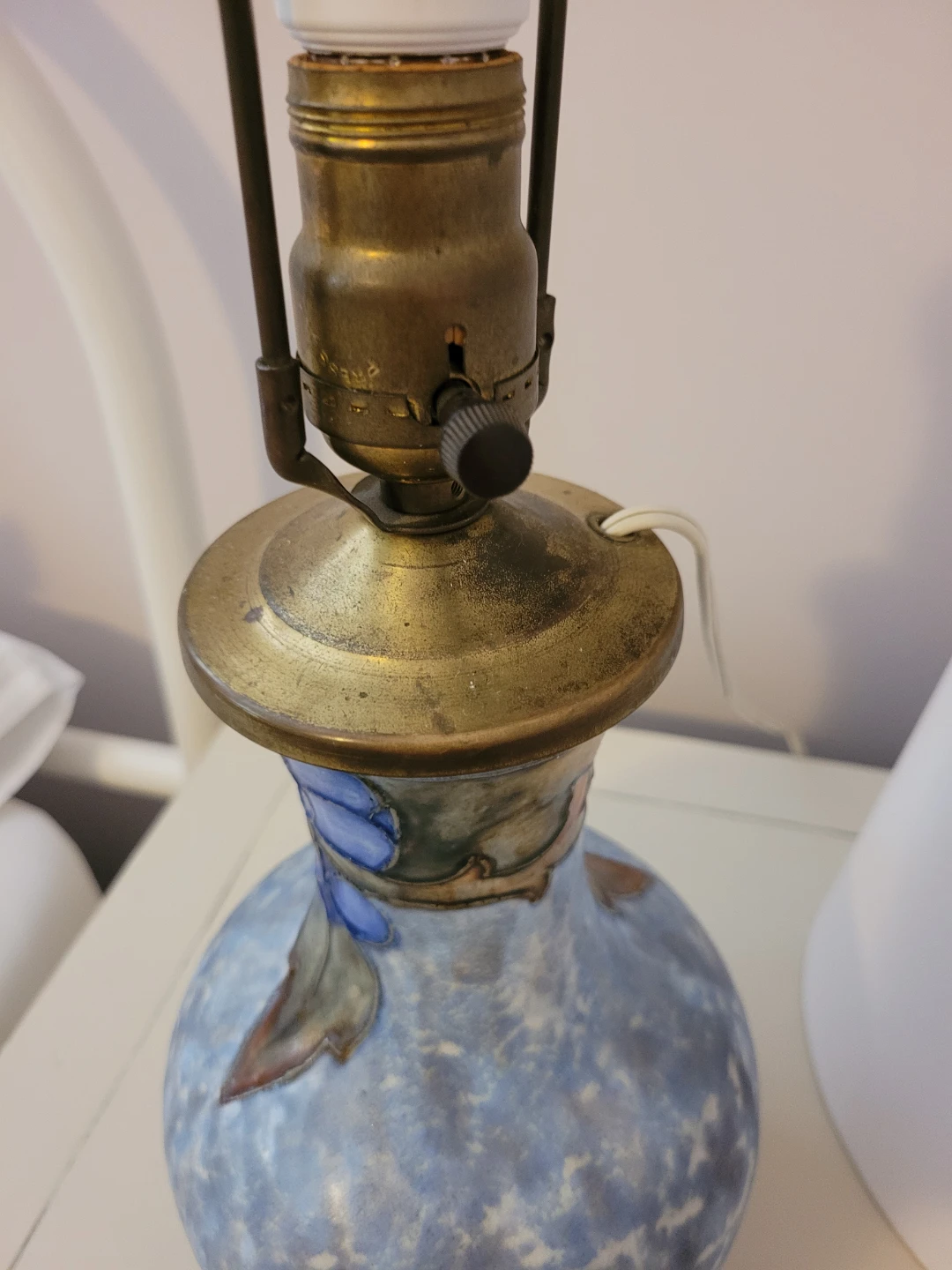 Art Nouveau Cranston Pottery Lamp - Circa 1910-1941? - photo 5