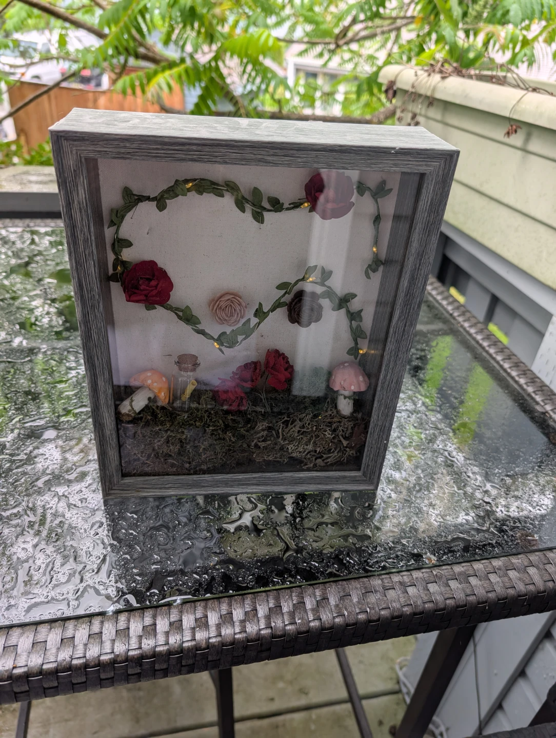 Shadow Box Fairy Garden Decor - photo 4