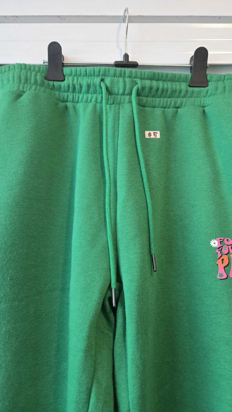 Green "Follow Your Own Path" Sweatpants - photo 5