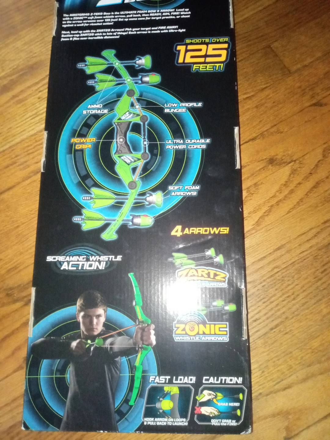 Zing Air Storm Z-Tek Bow with 4 ZARTZ Arrows - photo 3