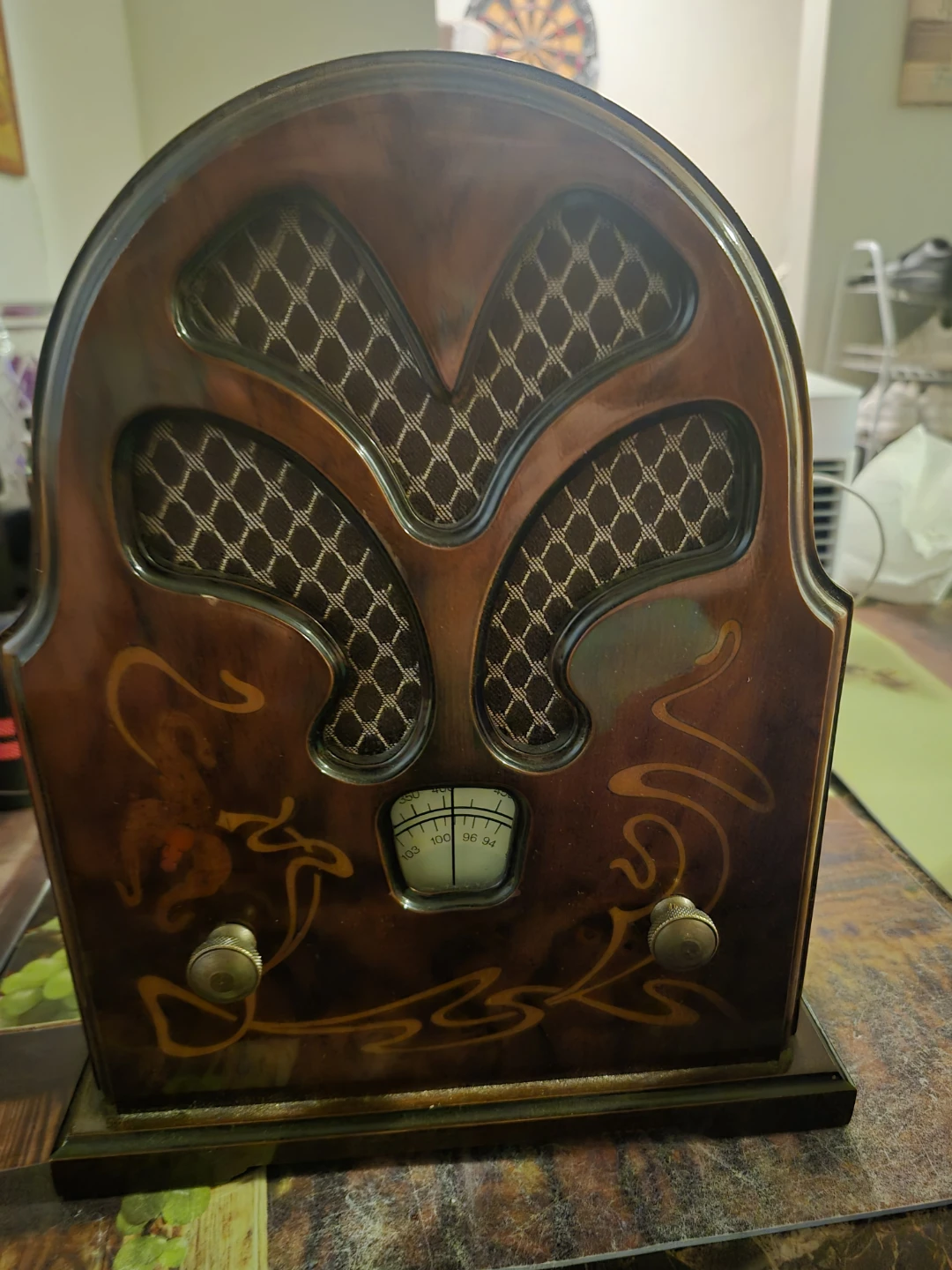 Vintage Art Deco Radio