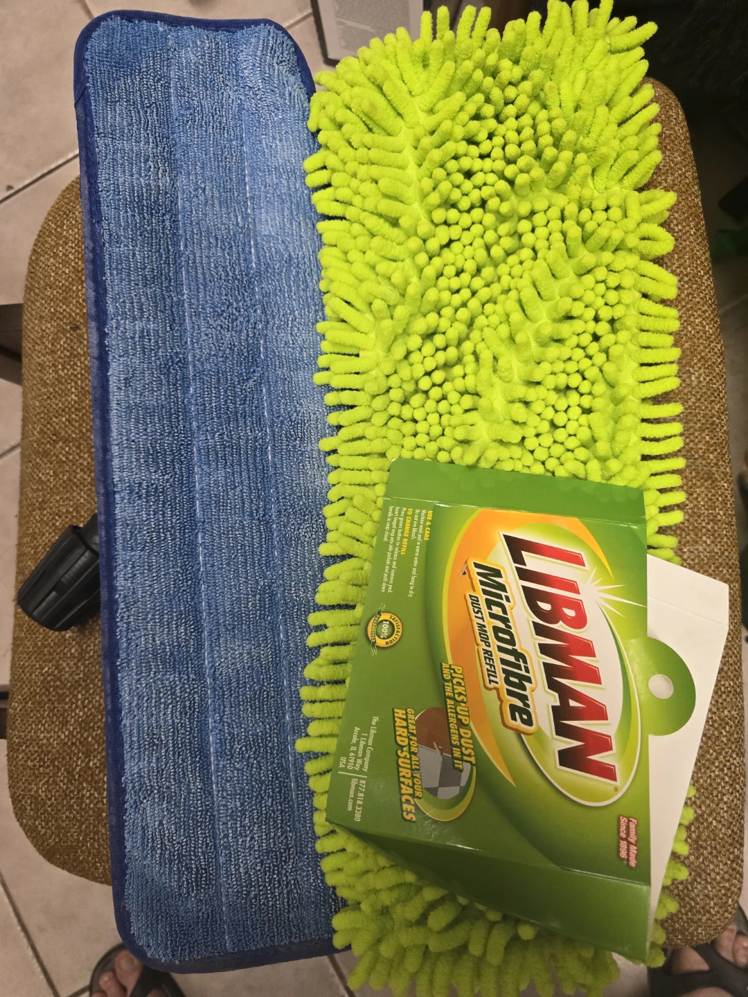 Libman Microfibre Dust Mop Refill for Hard Surfaces