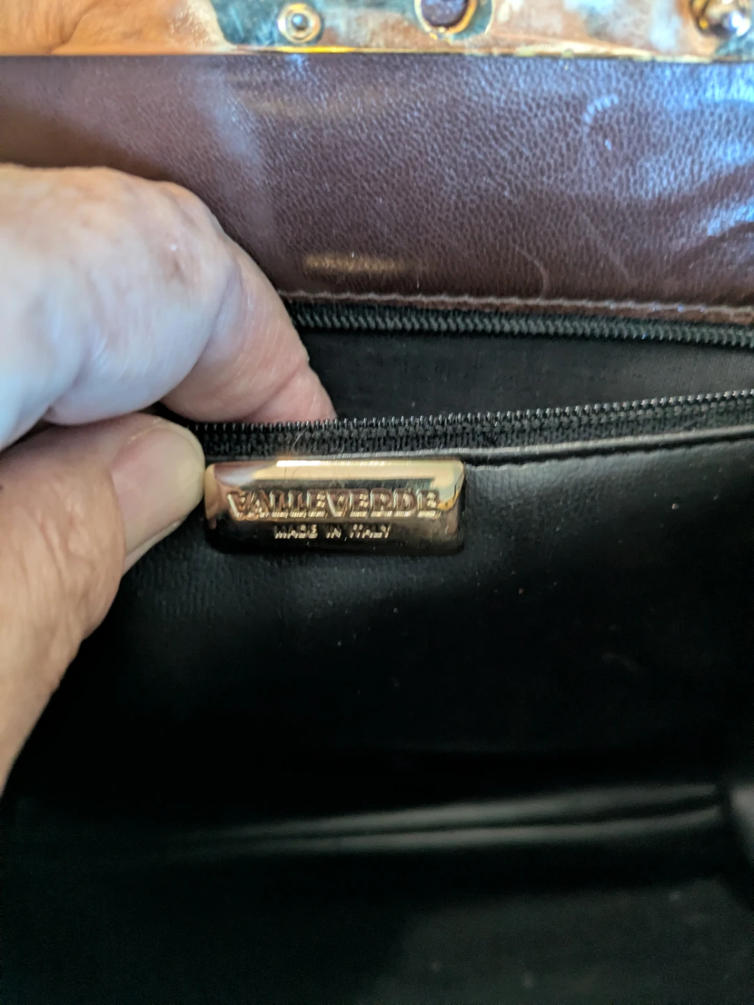 Valentino Verde Suede & Snake Print Handbag - photo 4