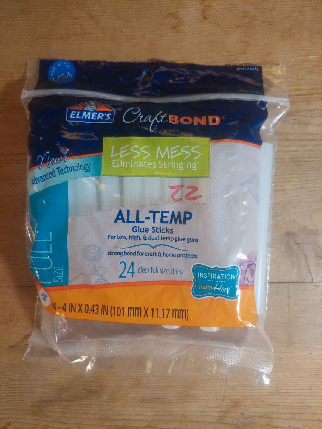 Elmer's CraftBond Dual Temp Glue Gun plus 22 glue sticks - photo 4
