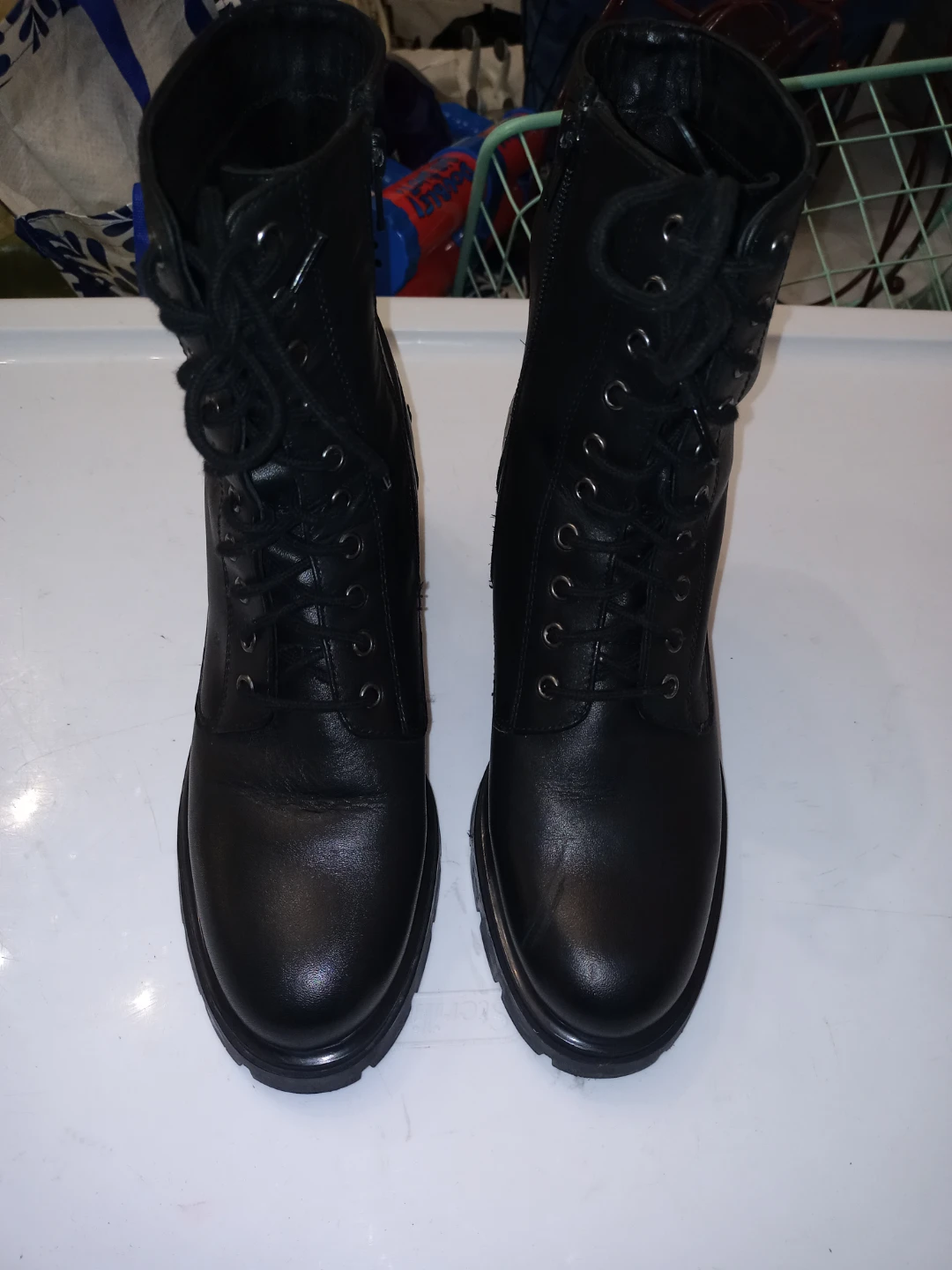 Artica Women's Leather Boots With Side Zippers - Size EU 39 - photo 2