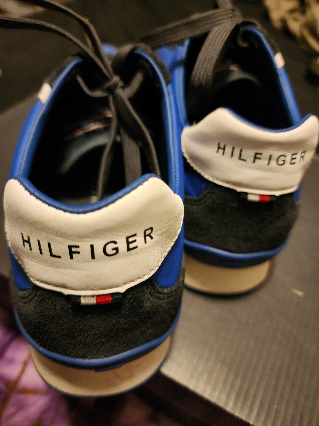 Tommy Hilfiger Men's Sneakers Size 42 Blue/Black - photo 4