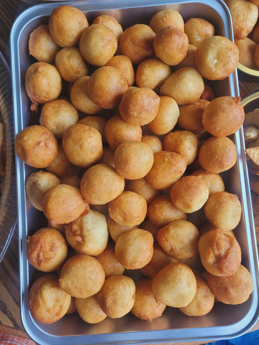 Puff puff and samosa - photo 2