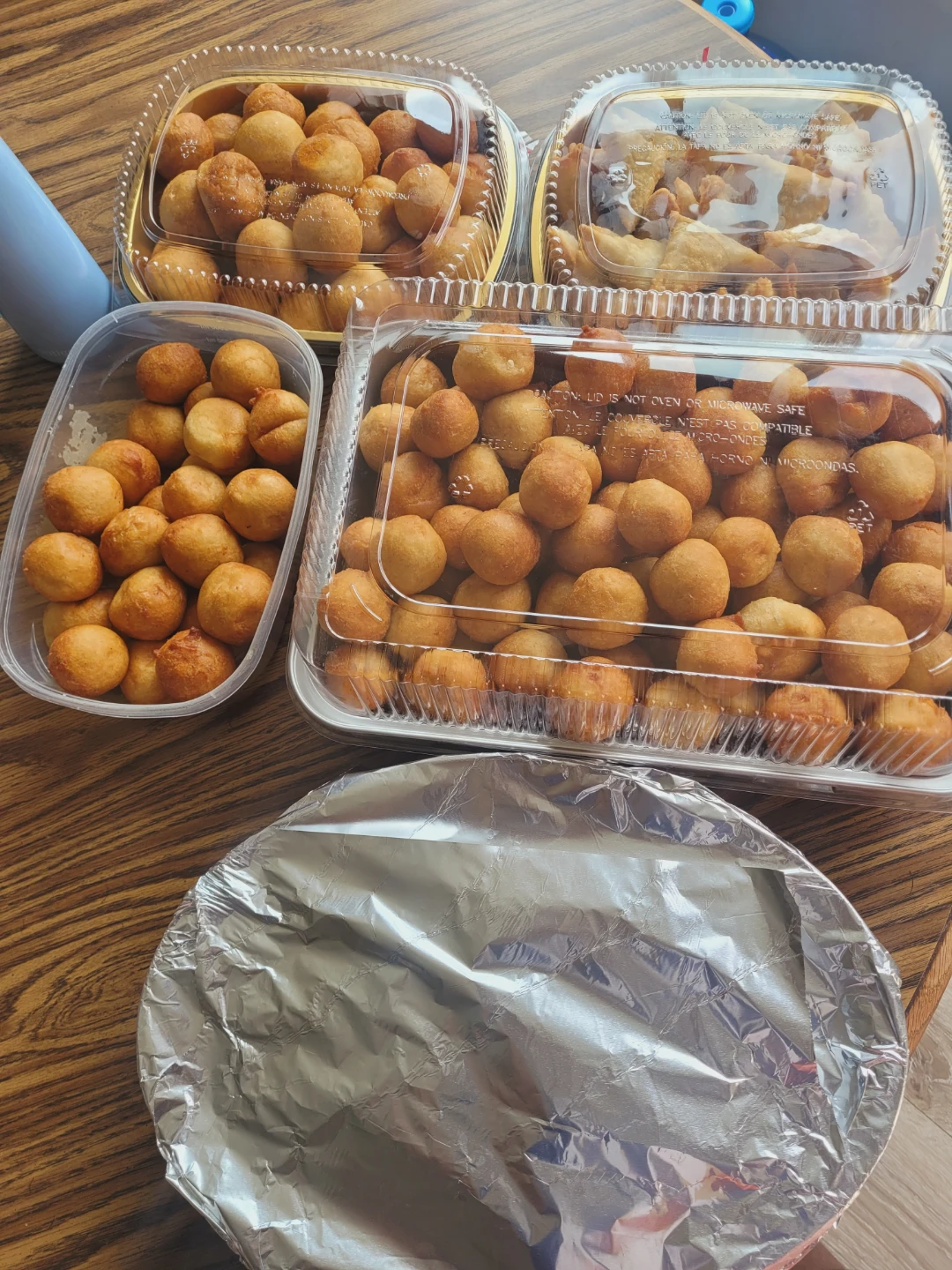 Puff puff and samosa - photo 3