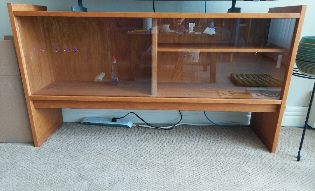 Midcentury Teak Console - photo 3