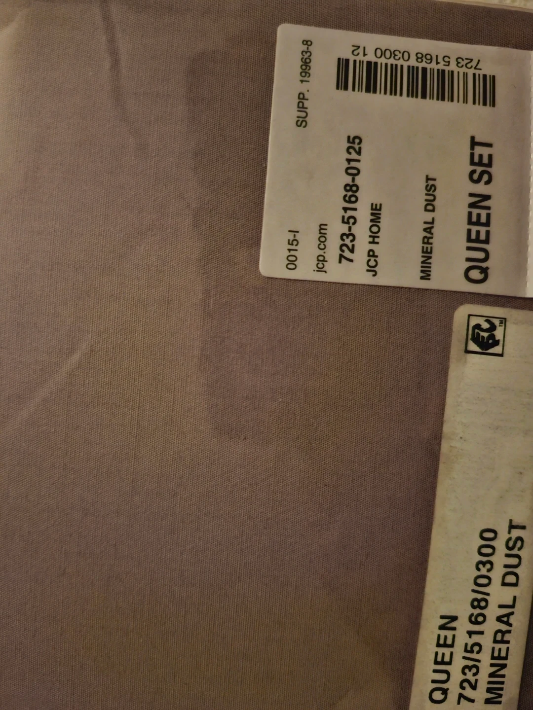 New Queen Sheet Set, Mineral Dust Gray - photo 2