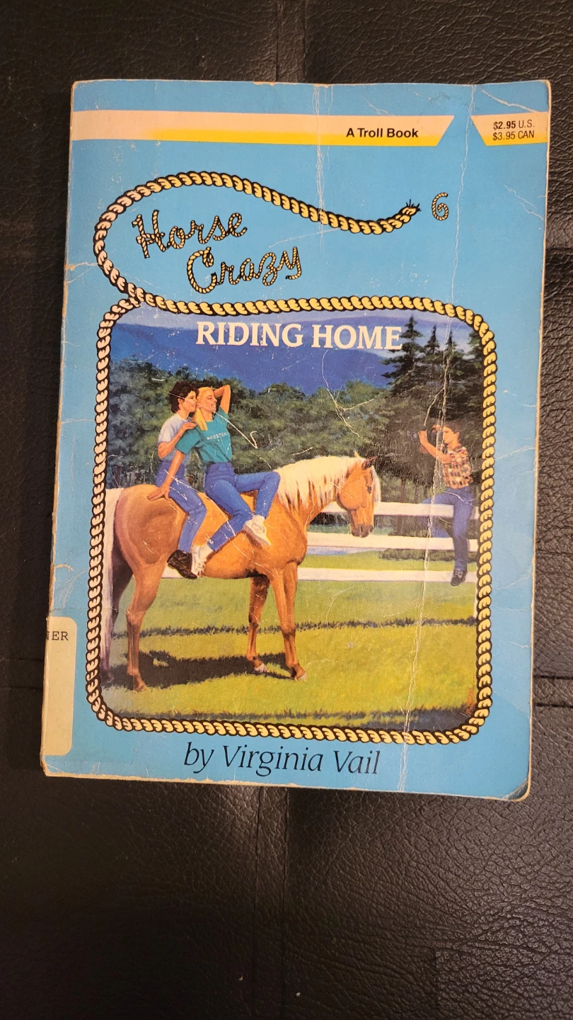 Horse Crazy Books by Virginia Vail ⚽