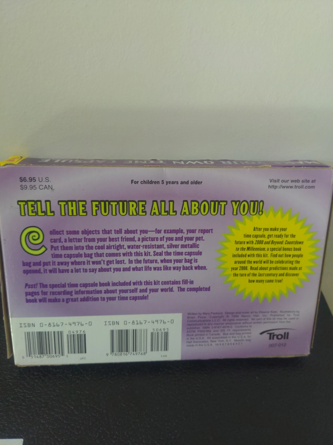Make Your Own Time Capsule Kit by Troll - photo 2