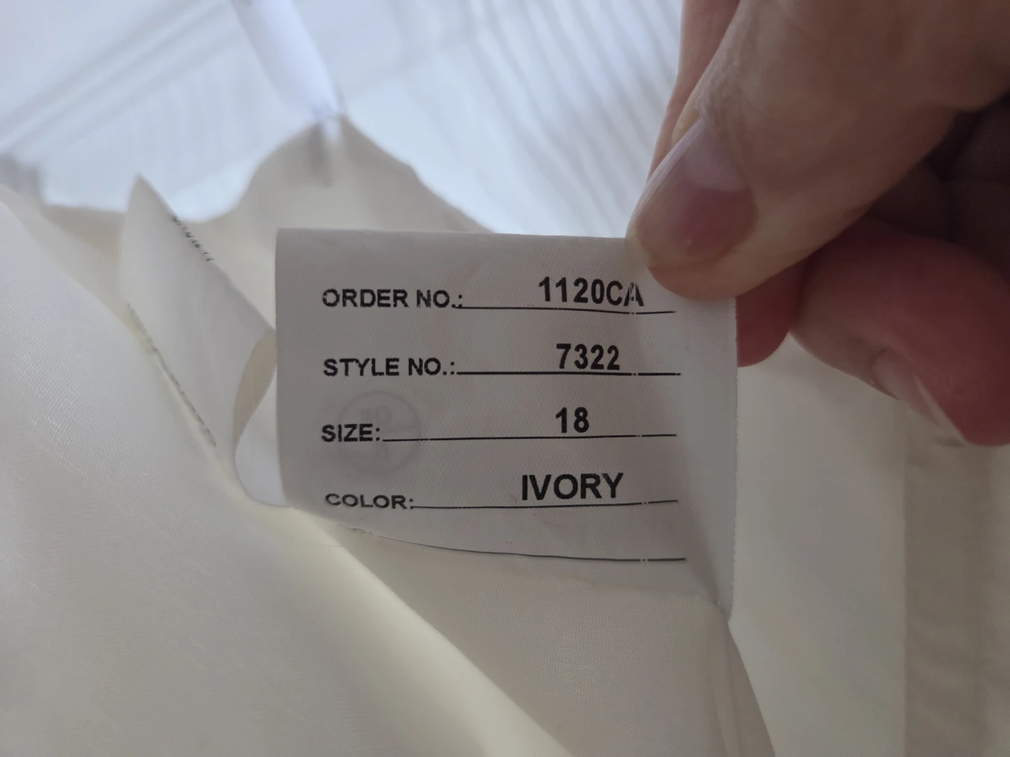 Romantic Bridal Strapless Wedding Dress Ivory Size 18 - photo 3