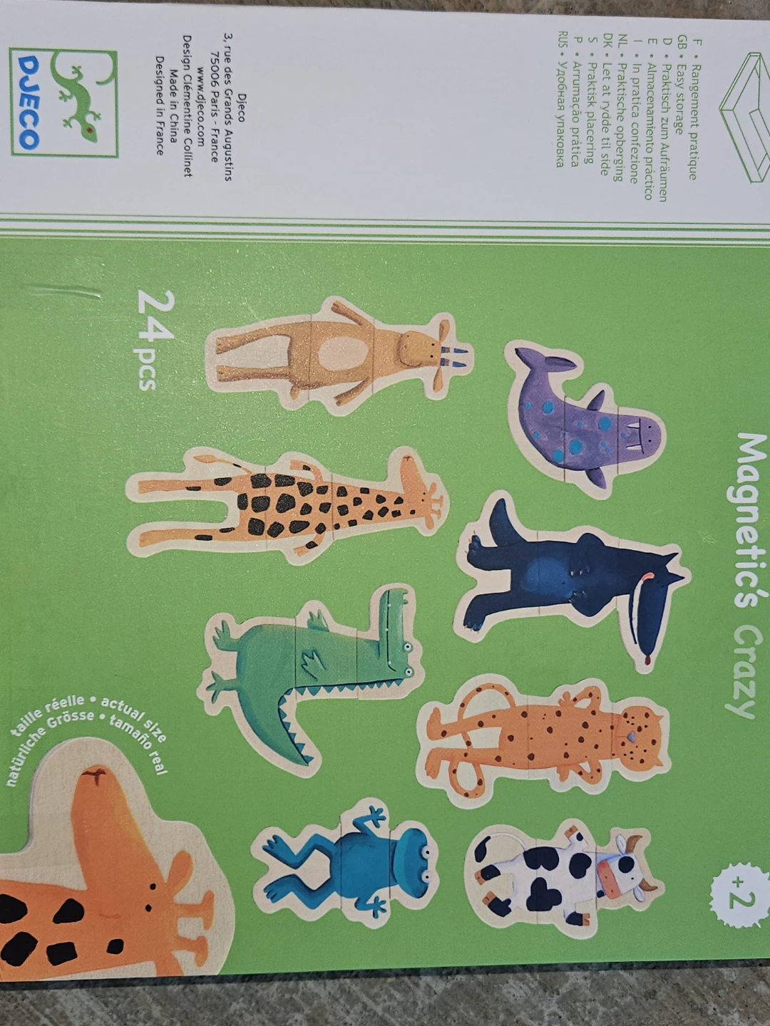 Djeco Magnetic's Crazy Animal Game - photo 3