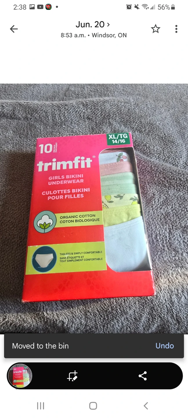 Trimfit Girls Bikini Underwear XL/TG 14/16 - photo 2