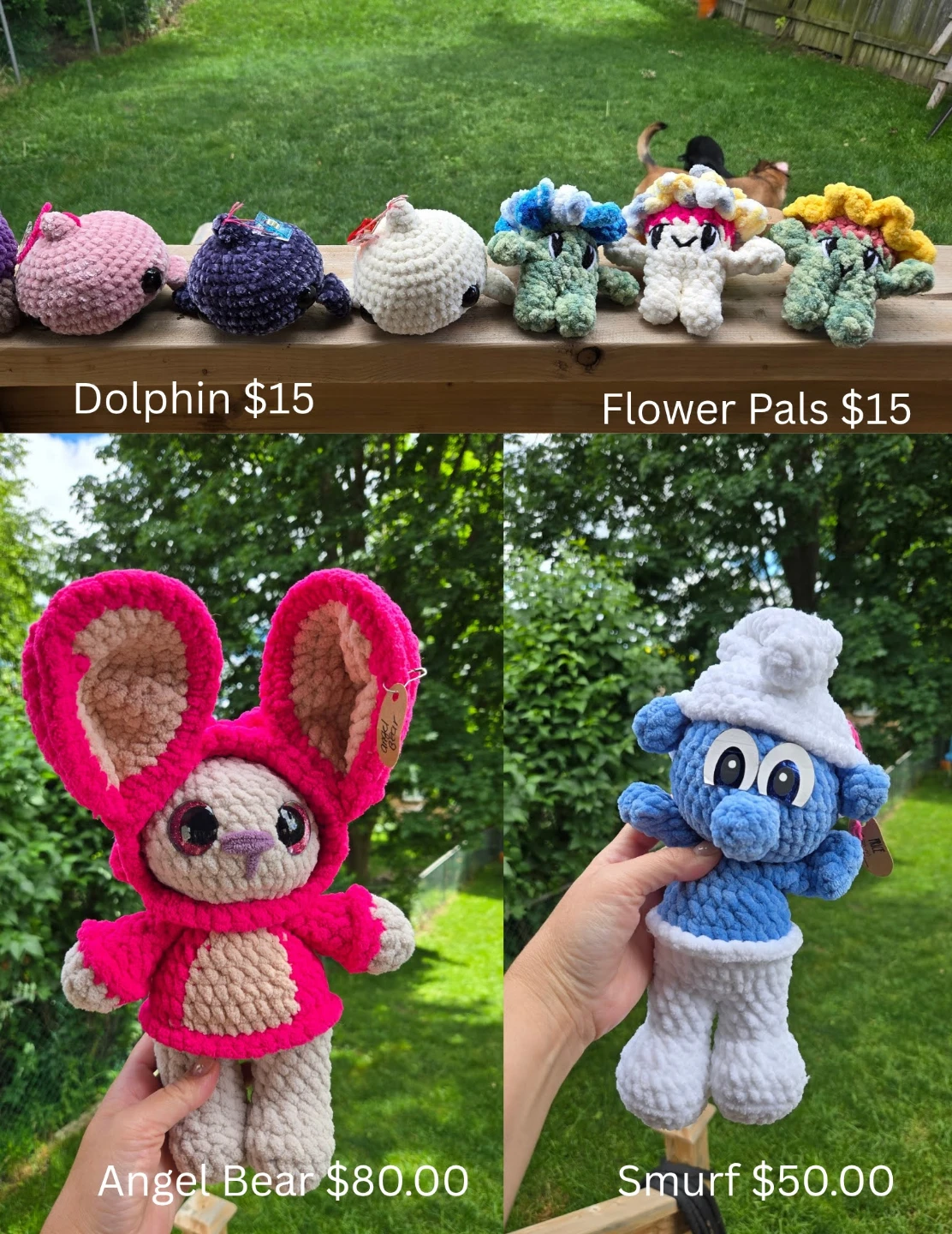 Handmade crochet plushies - photo 4