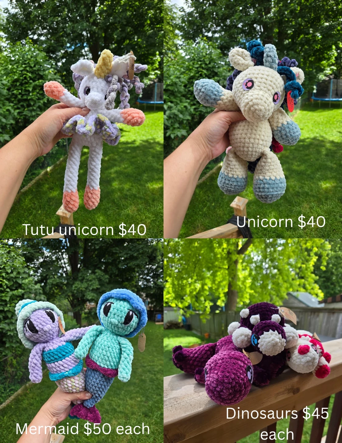 Handmade crochet plushies - photo 5