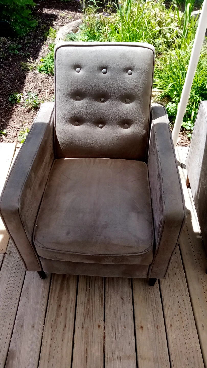 Gray Recliner Armchair - photo 5