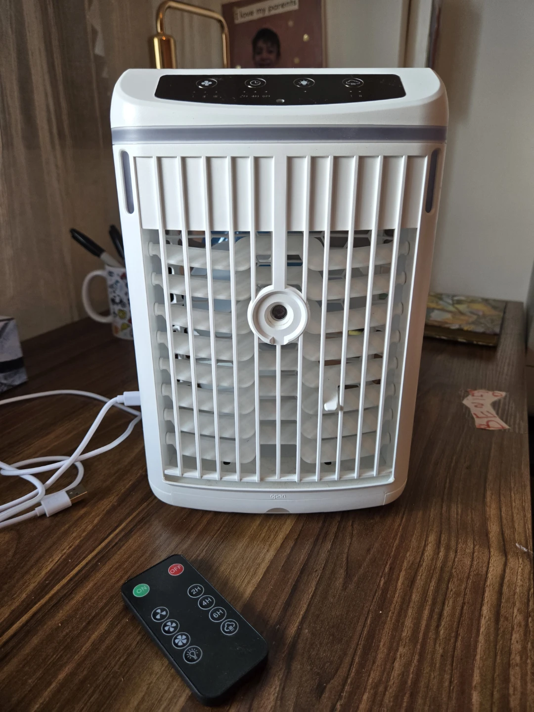 Portable A/C Fan with Remote