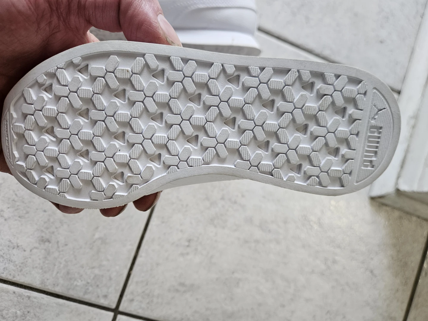 White Puma Kids Sneakers - photo 2